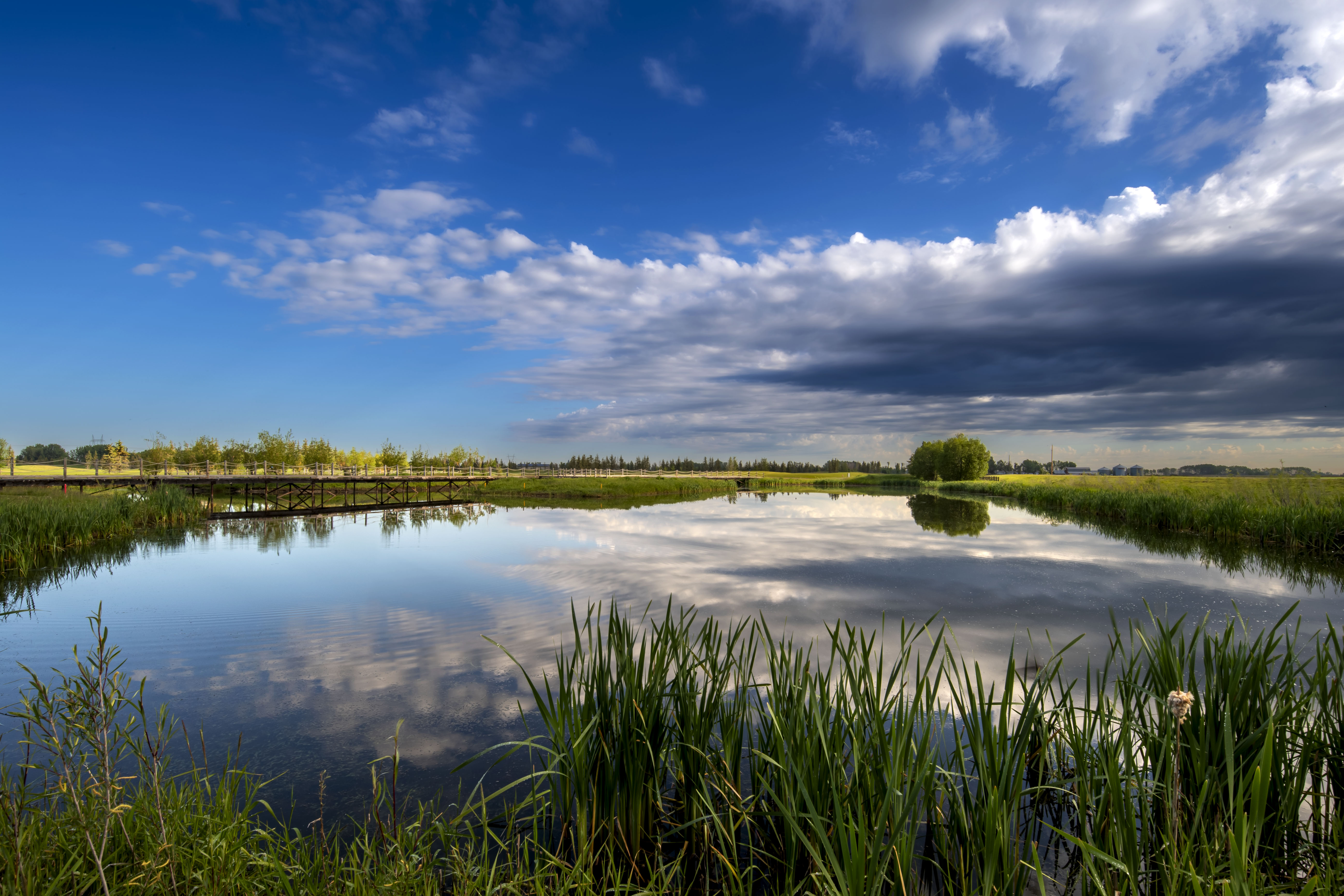 SGC Over Water Swirl Clouds